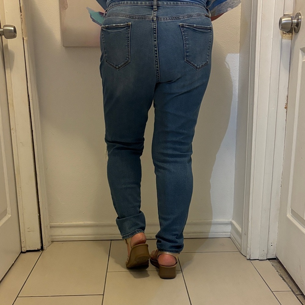 Soho Women's Skinny Jeans in Blue